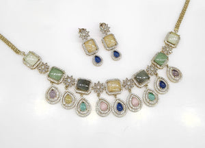 Sabyasachi Necklace 08724 - KRISHNA'S SWETA JEWELLERY