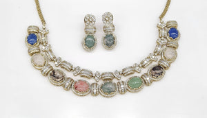 Sabyasachi Necklace 08725 - KRISHNA'S SWETA JEWELLERY