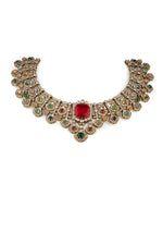 Sabyasachi Necklace 08727 - KRISHNA'S SWETA JEWELLERY