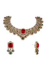 Sabyasachi Necklace 08727 - KRISHNA'S SWETA JEWELLERY