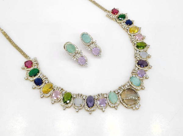 Sabyasachi Necklace 08728 - KRISHNA'S SWETA JEWELLERY