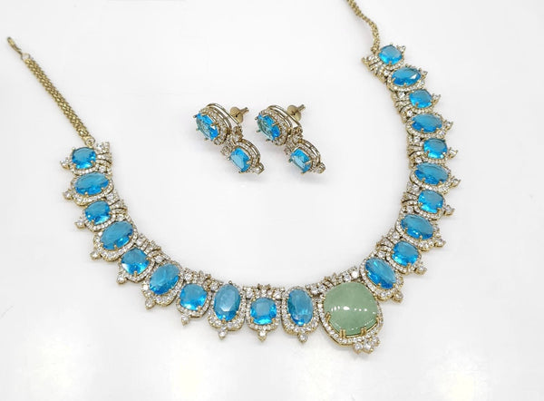 Sabyasachi Necklace 08728 - KRISHNA'S SWETA JEWELLERY