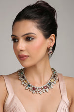 Sabyasachi Necklace 08729 - KRISHNA'S SWETA JEWELLERY