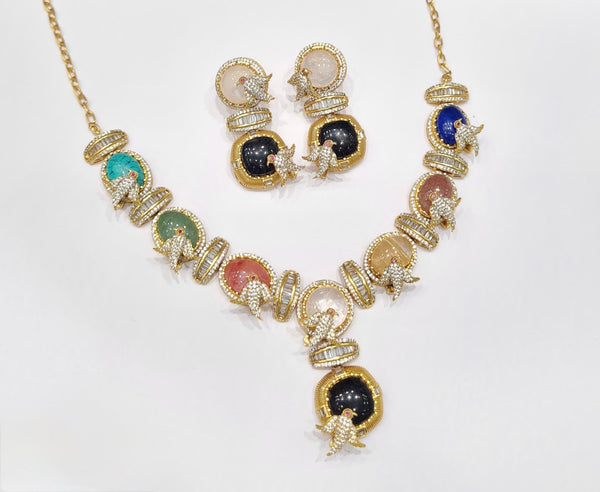 Sabyasachi Necklace 10038 - KRISHNA'S SWETA JEWELLERY