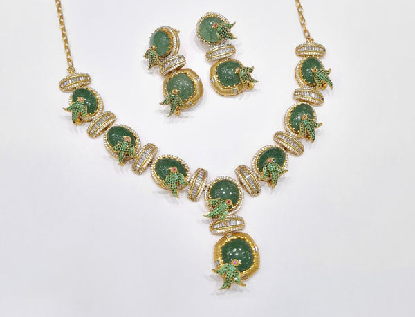 Sabyasachi Necklace 10038 - KRISHNA'S SWETA JEWELLERY