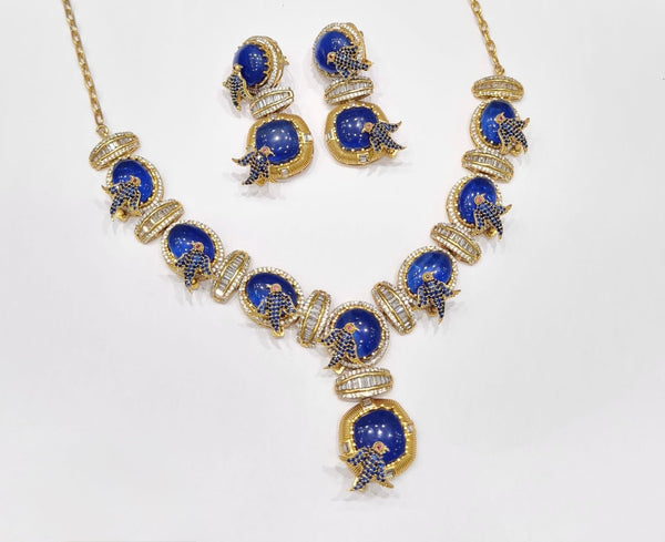 Sabyasachi Necklace 10038 - KRISHNA'S SWETA JEWELLERY