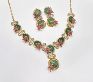 Sabyasachi Necklace 10038 - KRISHNA'S SWETA JEWELLERY