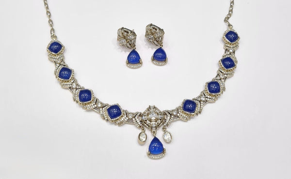 Sabyasachi Necklace 10039 - KRISHNA'S SWETA JEWELLERY