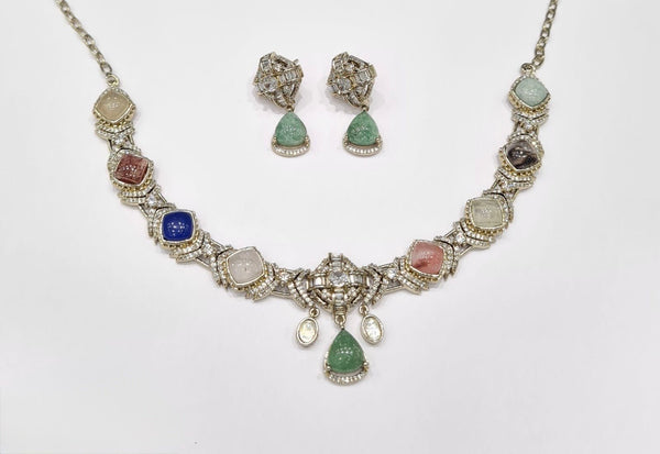 Sabyasachi Necklace 10039 - KRISHNA'S SWETA JEWELLERY