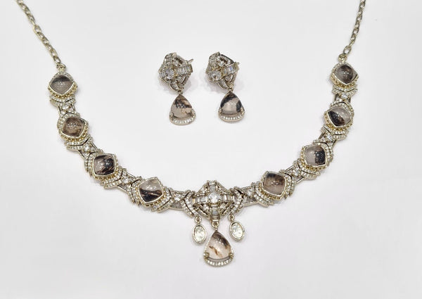 Sabyasachi Necklace 10039 - KRISHNA'S SWETA JEWELLERY