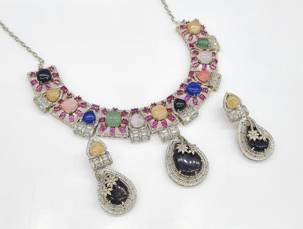 Sabyasachi Necklace 10040 - KRISHNA'S SWETA JEWELLERY