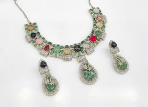 Sabyasachi Necklace 10040 - KRISHNA'S SWETA JEWELLERY