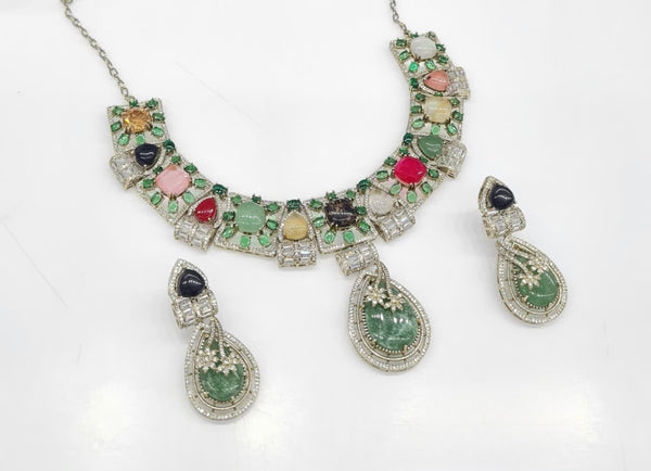 Sabyasachi Necklace 10040 - KRISHNA'S SWETA JEWELLERY