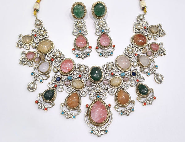 Sabyasachi Necklace 10355 - KRISHNA'S SWETA JEWELLERY