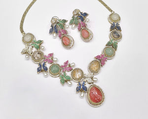 Sabyasachi Necklace 10586 - KRISHNA'S SWETA JEWELLERY