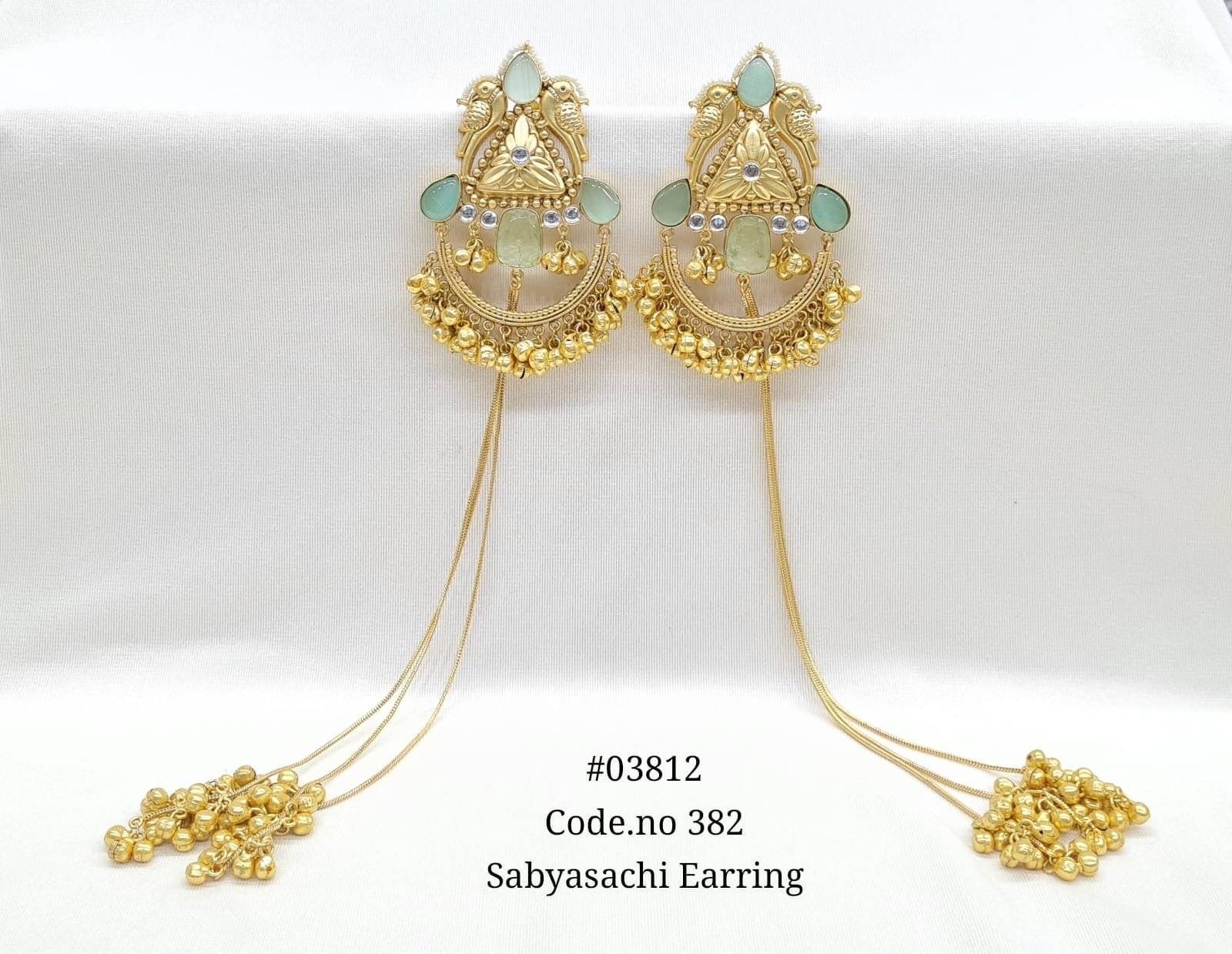 Sabysachi Earrings 03812 - KRISHNA'S SWETA JEWELLERY