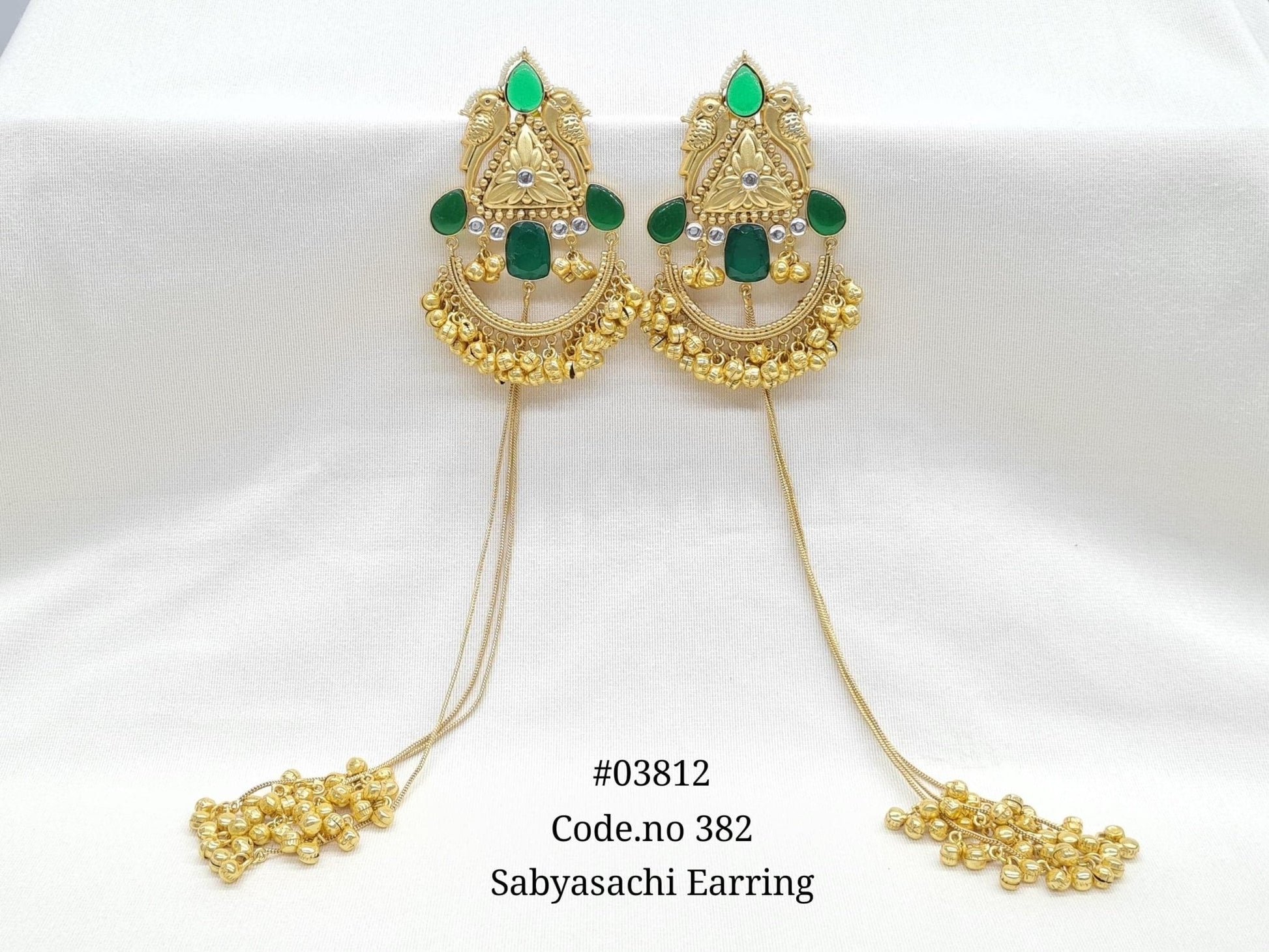 Sabysachi Earrings 03812 - KRISHNA'S SWETA JEWELLERY