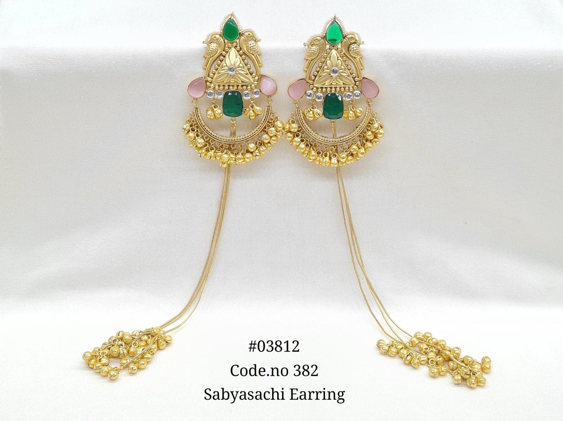 Sabysachi Earrings 03812 - KRISHNA'S SWETA JEWELLERY