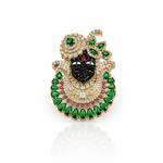 Shreenathji Brooch 11181 - KRISHNA'S SWETA JEWELLERY