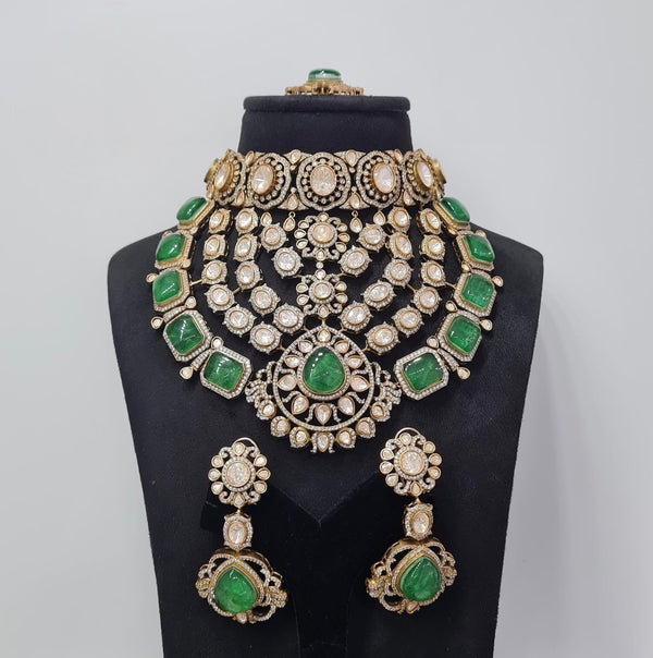 Statement Bride Set 06710 - KRISHNA'S SWETA JEWELLERY