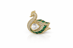 Swan Brooch 04062 - KRISHNA'S SWETA JEWELLERY