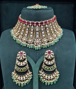 Swarn Sri Bride Set 08106 - KRISHNA'S SWETA JEWELLERY