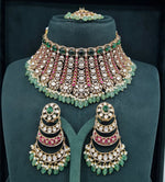 Swarn Sri Bride Set 08106 - KRISHNA'S SWETA JEWELLERY
