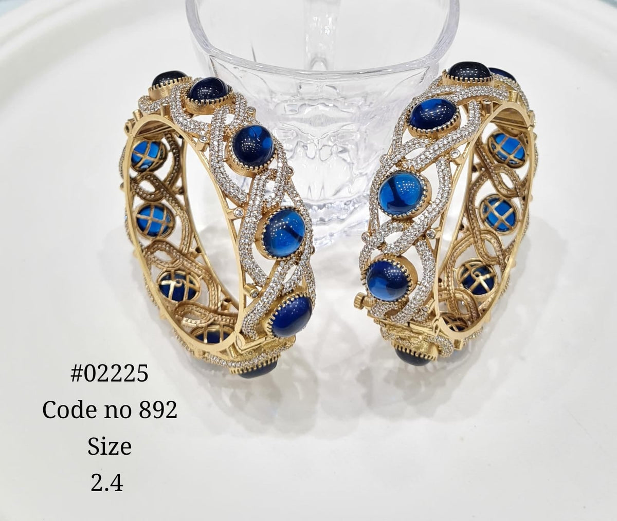 Victorian bangles 02225 - KRISHNA'S SWETA JEWELLERY