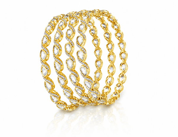 Victorian Bangles 07057 - KRISHNA'S SWETA JEWELLERY