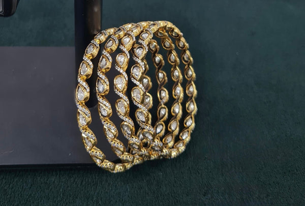 Victorian Bangles 07057 - KRISHNA'S SWETA JEWELLERY