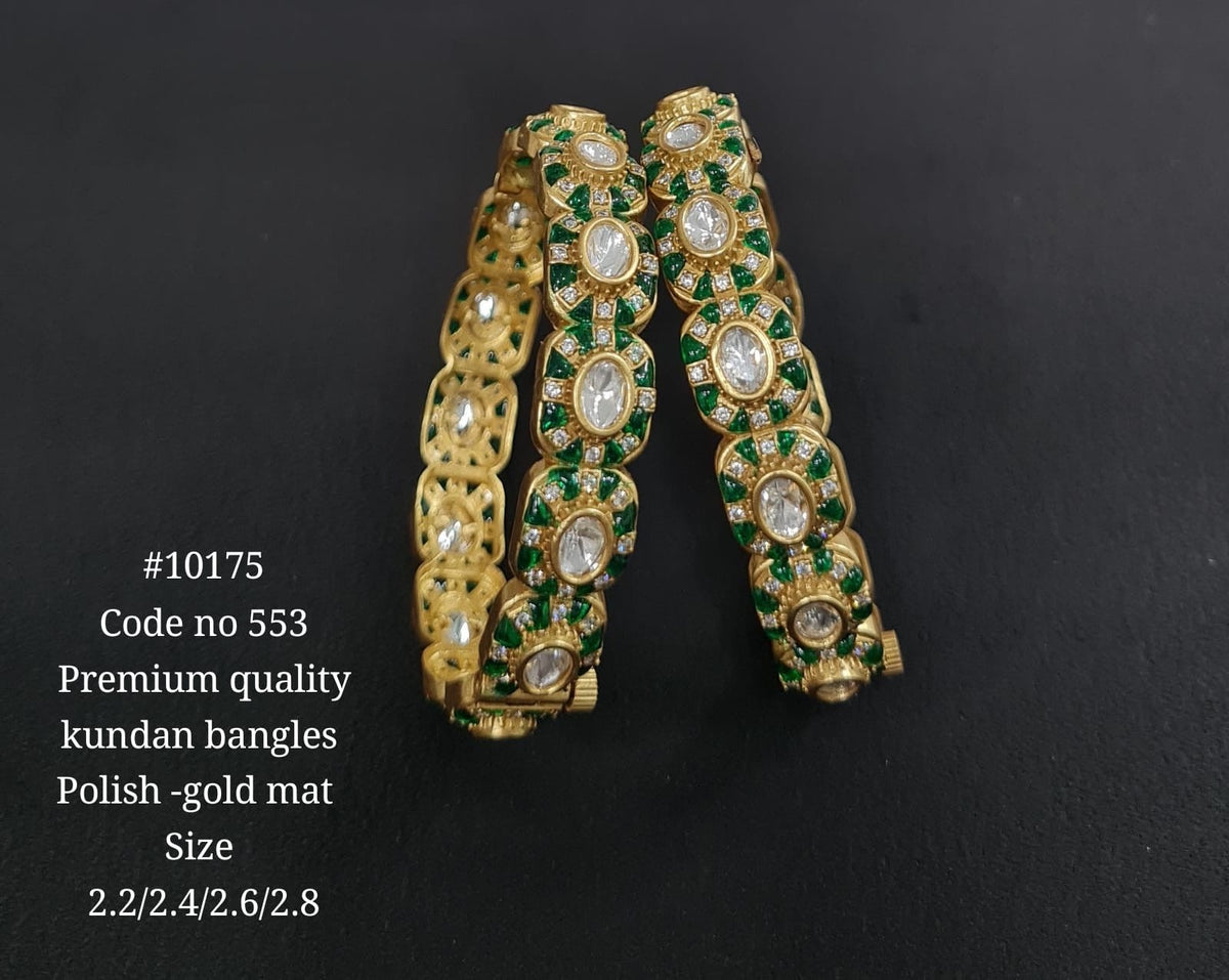 Victorian Bangles 10175 - KRISHNA'S SWETA JEWELLERY