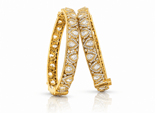 Victorian Bangles 11470 - KRISHNA'S SWETA JEWELLERY