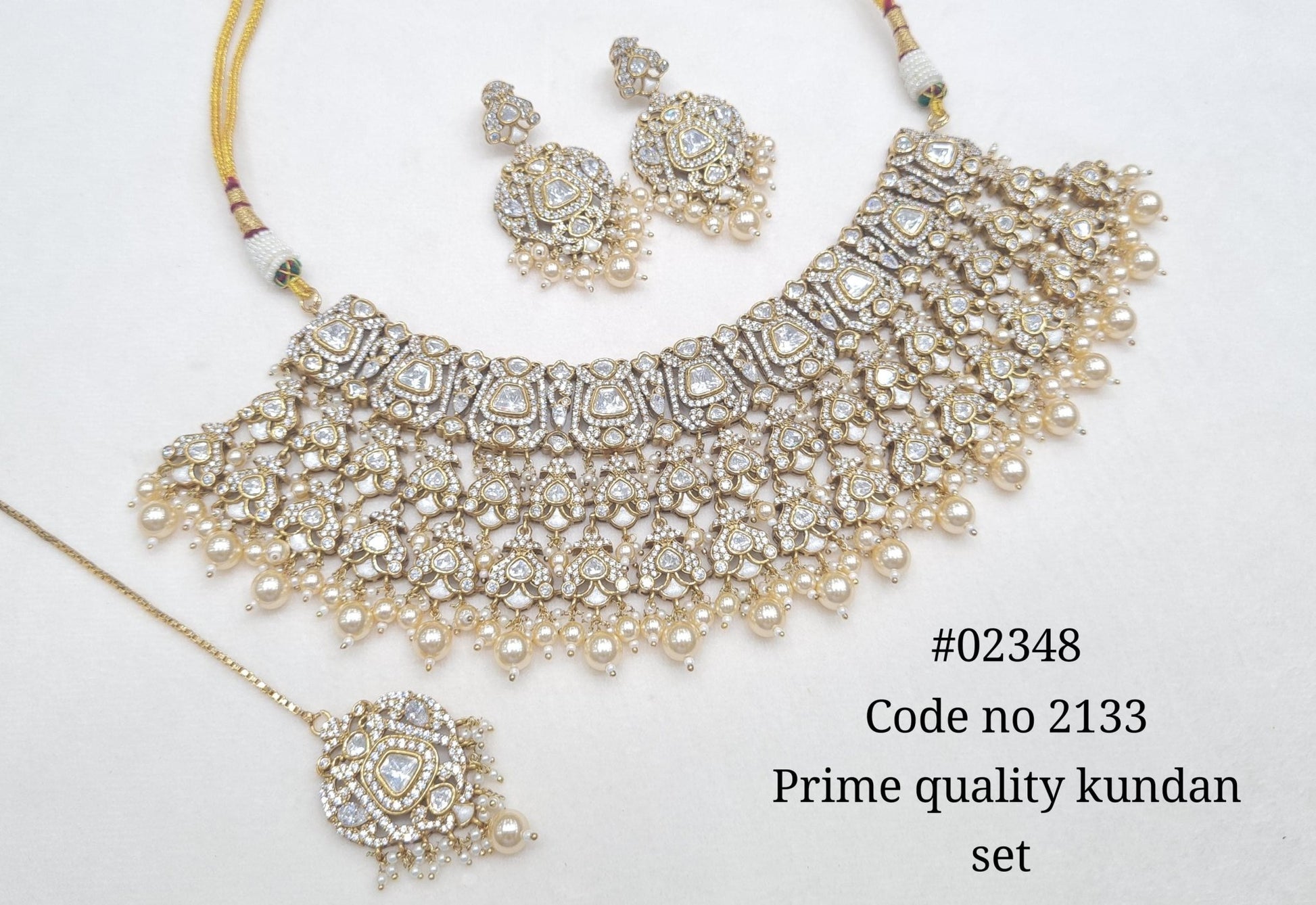 Victorian Bride Set 02348 - KRISHNA'S SWETA JEWELLERY