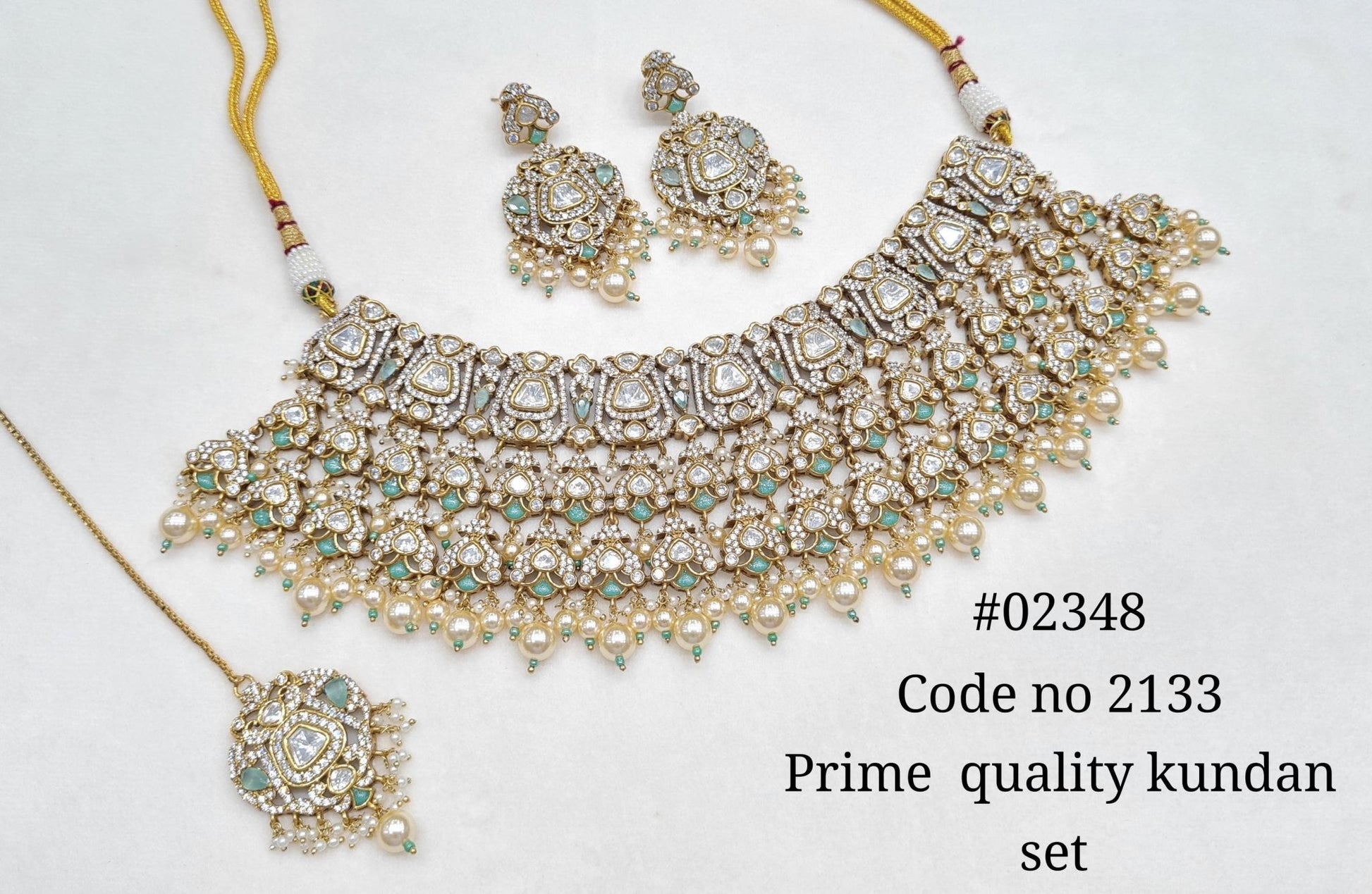 Victorian Bride Set 02348 - KRISHNA'S SWETA JEWELLERY