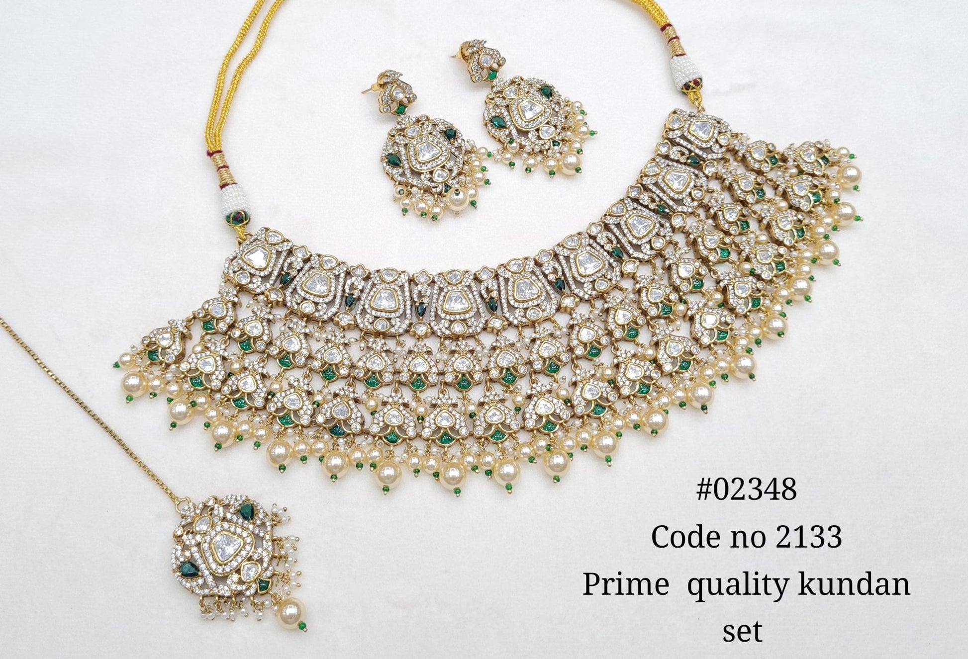 Victorian Bride Set 02348 - KRISHNA'S SWETA JEWELLERY