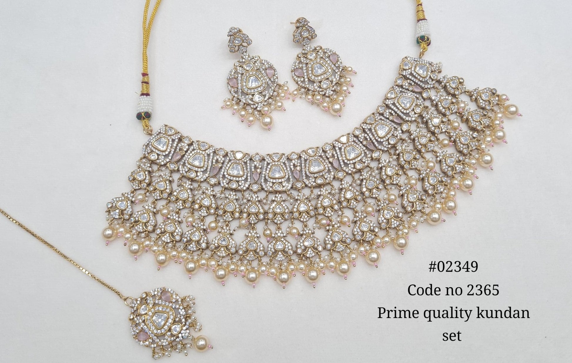 Victorian bride set 02349 - KRISHNA'S SWETA JEWELLERY
