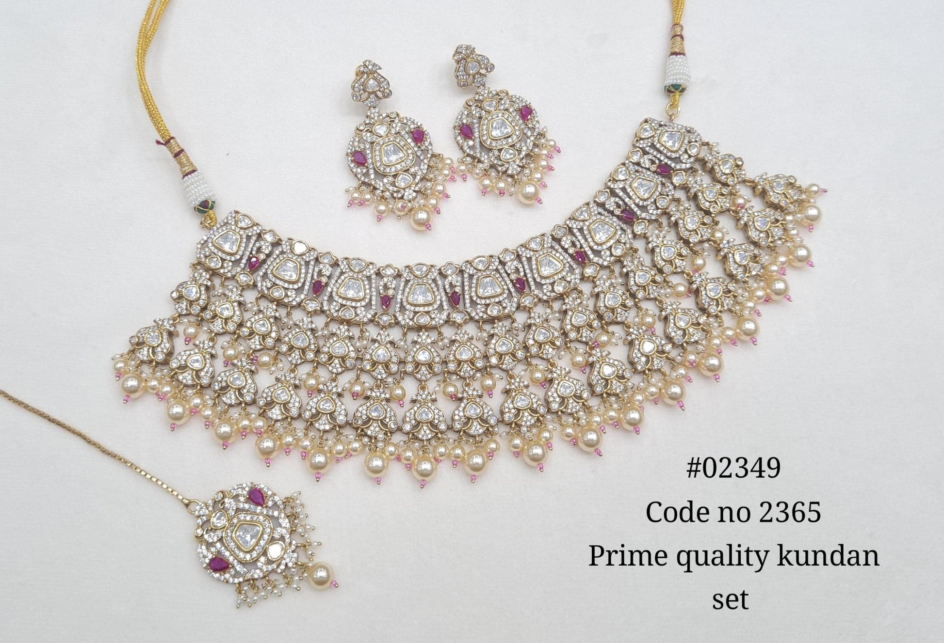 Victorian bride set 02349 - KRISHNA'S SWETA JEWELLERY
