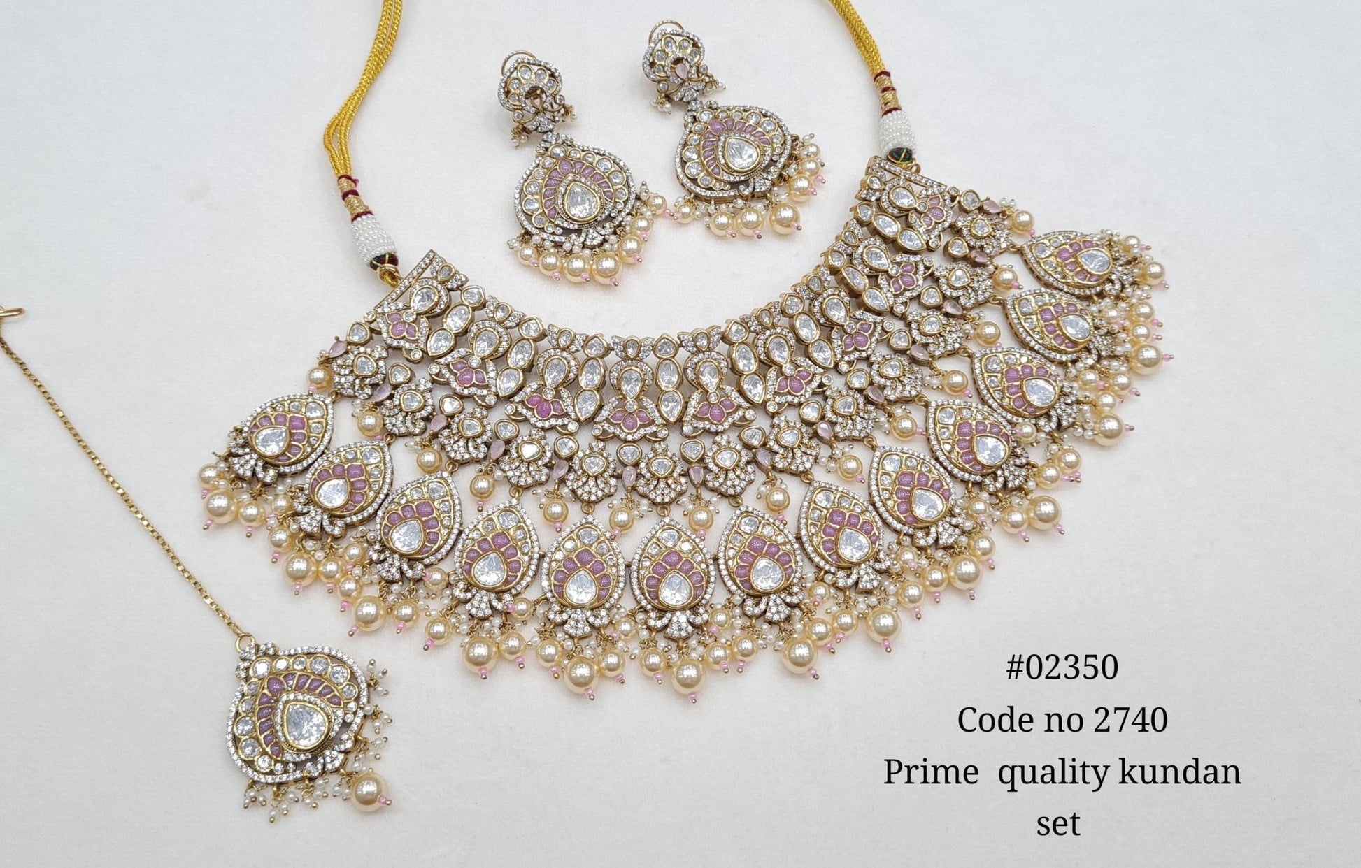 Victorian Bride set 02350 - KRISHNA'S SWETA JEWELLERY