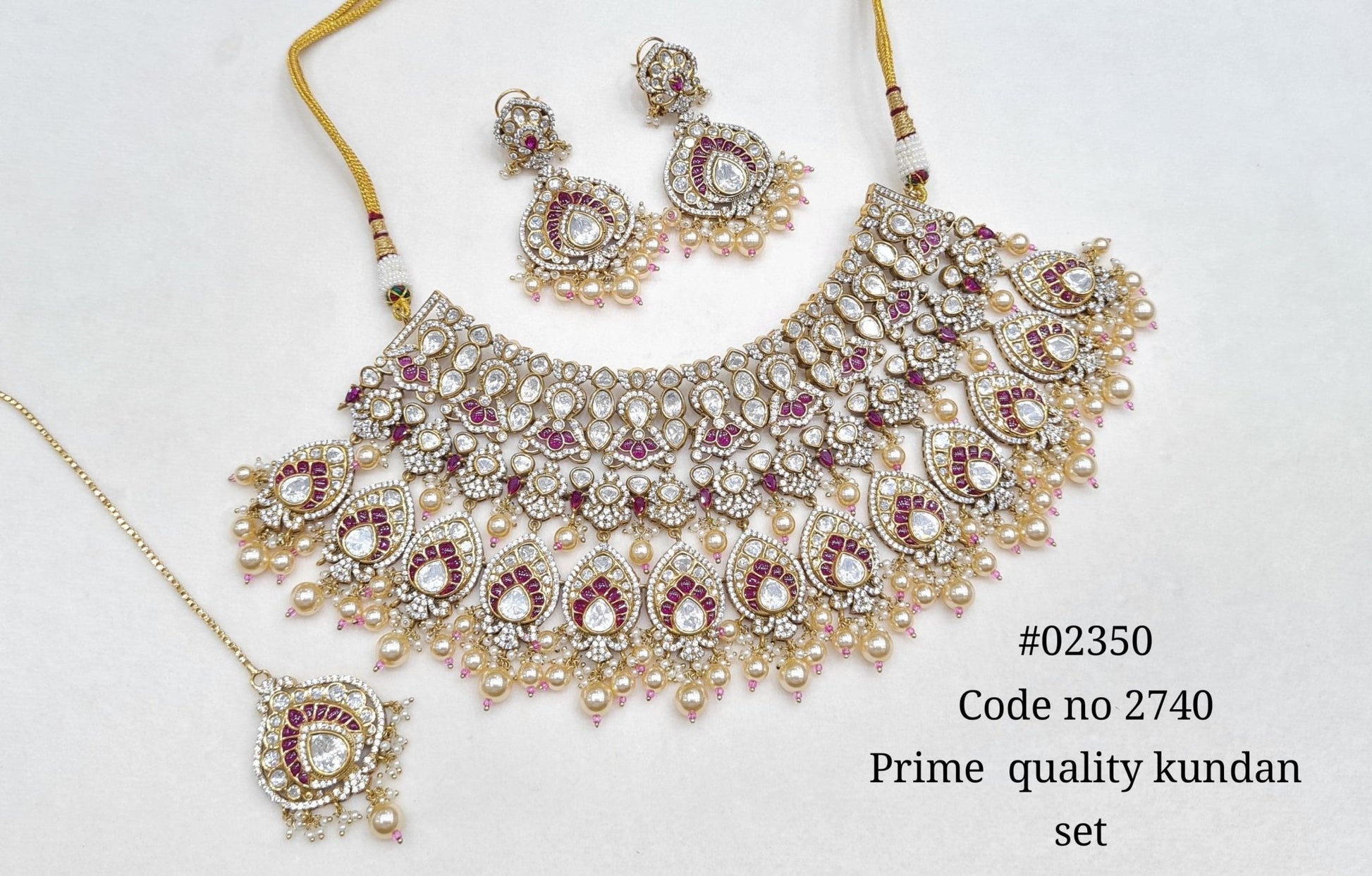 Victorian Bride set 02350 - KRISHNA'S SWETA JEWELLERY