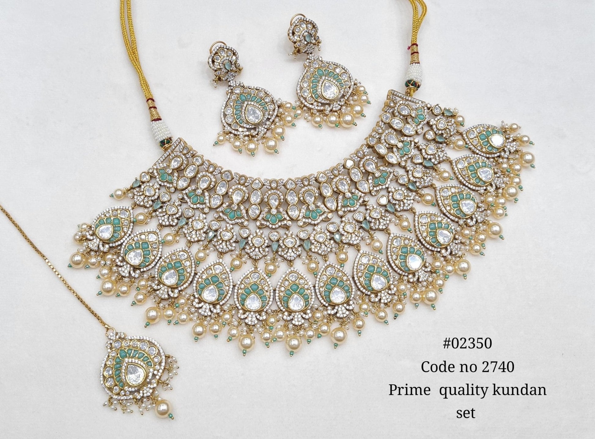 Victorian Bride set 02350 - KRISHNA'S SWETA JEWELLERY