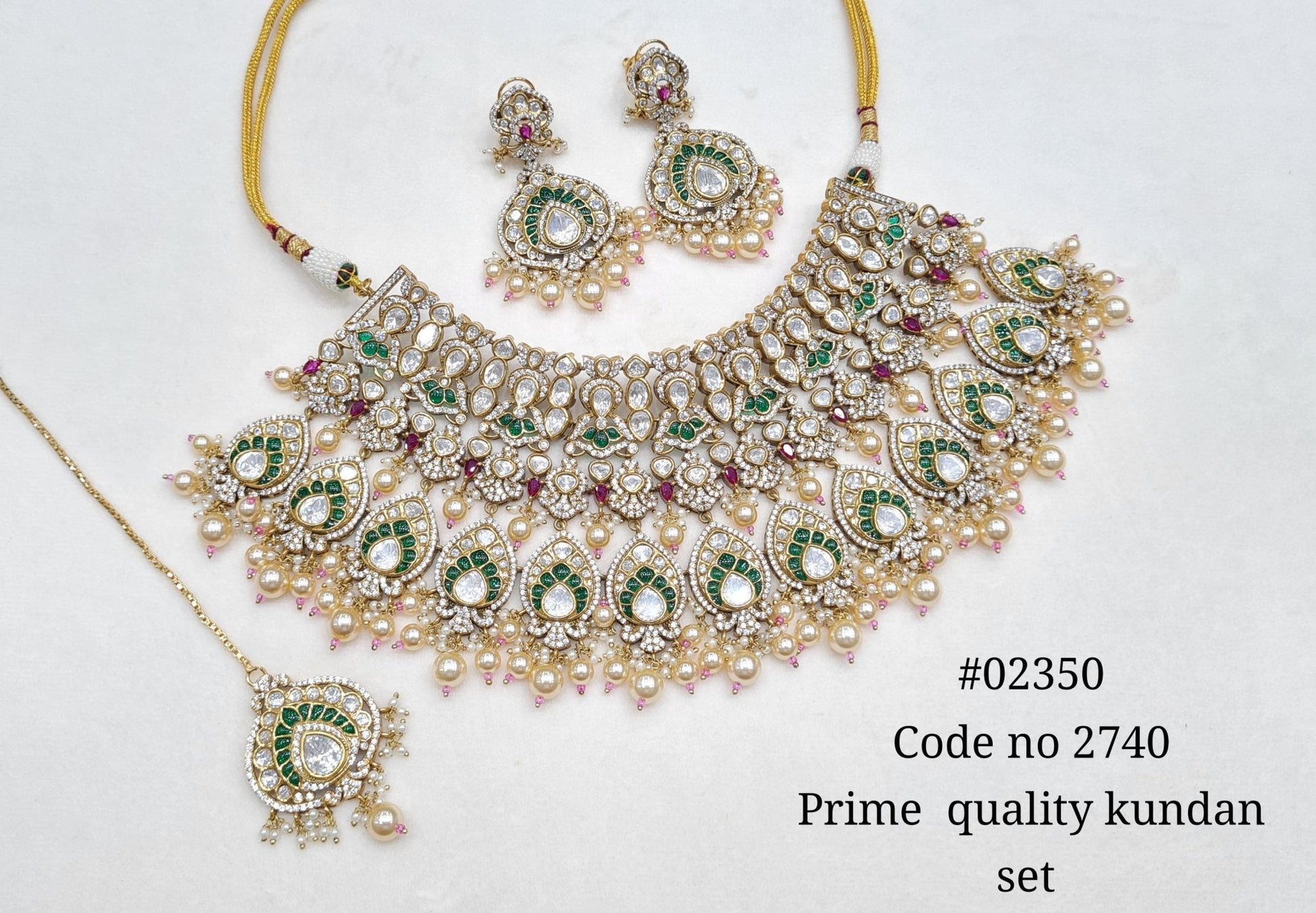 Victorian Bride set 02350 - KRISHNA'S SWETA JEWELLERY