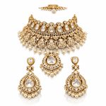 Victorian Bride Set 08889 - KRISHNA'S SWETA JEWELLERY