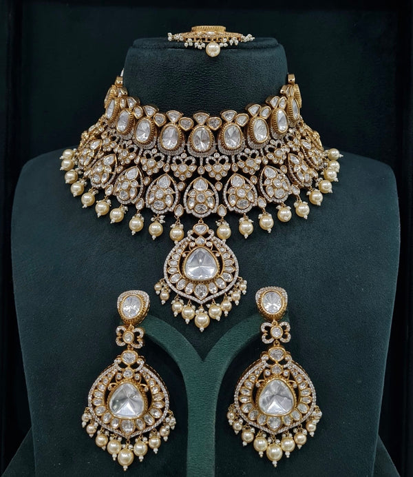 Victorian Bride Set 08889 - KRISHNA'S SWETA JEWELLERY