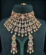 Victorian Bride Set 08908 - KRISHNA'S SWETA JEWELLERY