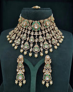 Victorian Bride Set 08908 - KRISHNA'S SWETA JEWELLERY