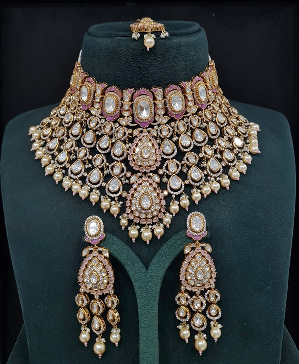 Victorian Bride Set 09594 - KRISHNA'S SWETA JEWELLERY