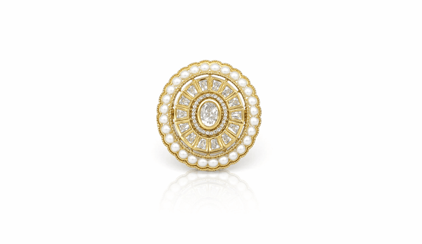 Victorian Brooch 09536 - KRISHNA'S SWETA JEWELLERY