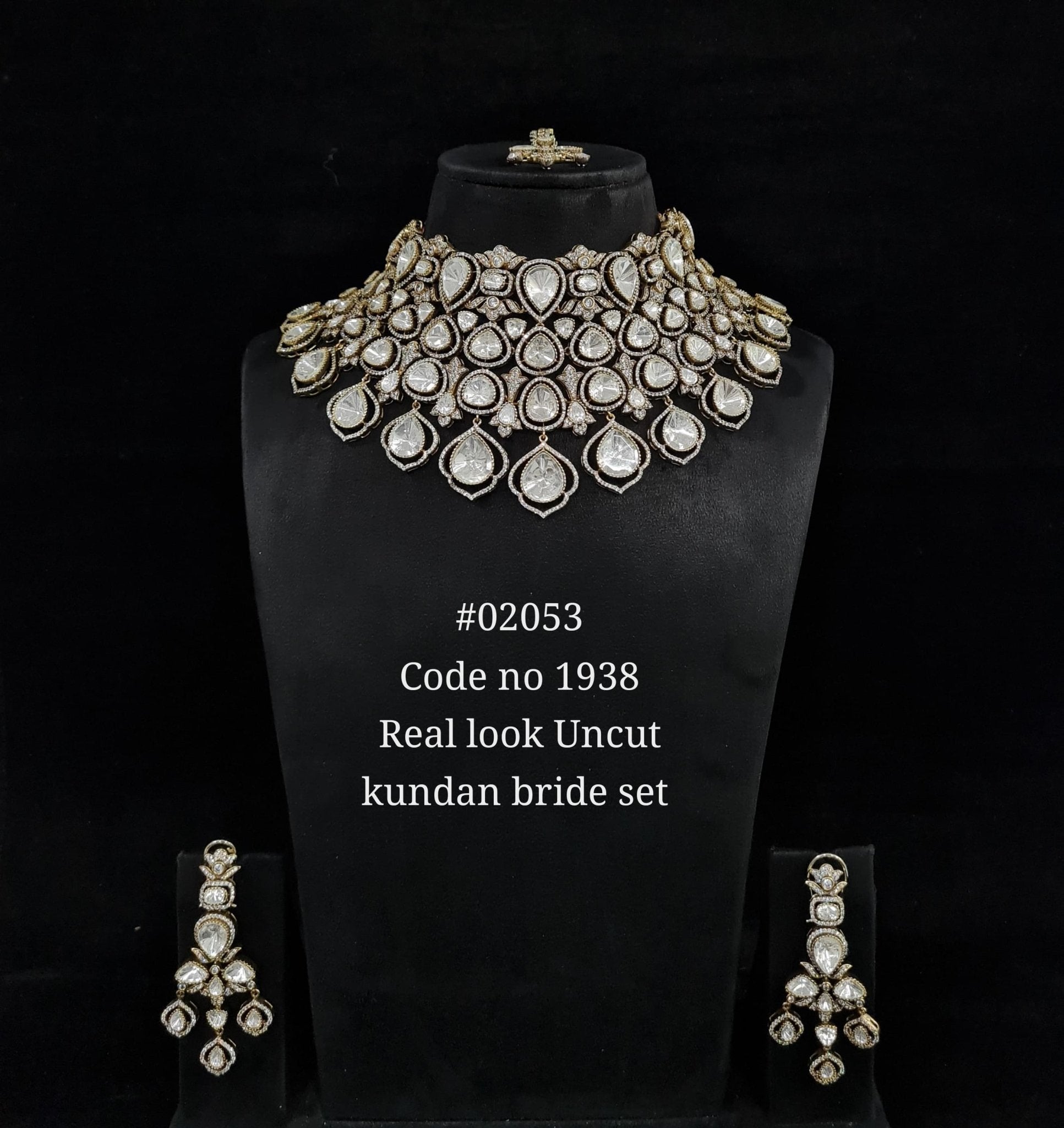 Victorian Choker 02053 - KRISHNA'S SWETA JEWELLERY