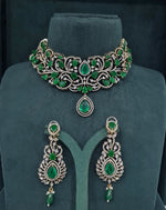 Victorian Choker 05750 - KRISHNA'S SWETA JEWELLERY