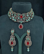 Victorian Choker 05750 - KRISHNA'S SWETA JEWELLERY